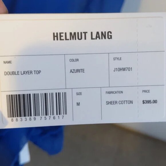 NWT Helmut Lang Double Layer Cardigan M - Picture 5 of 14